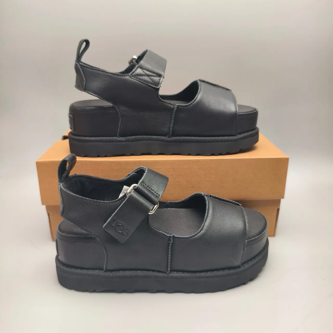 UGG Tasman Black Platform Mary Jane Shoes 5
