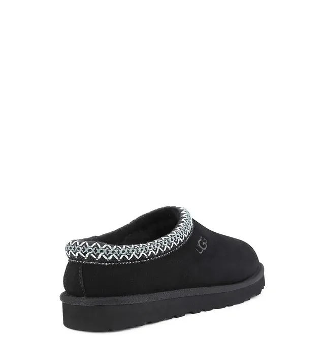UGG তাসমান কালো সুয়েড স্লিপার 4