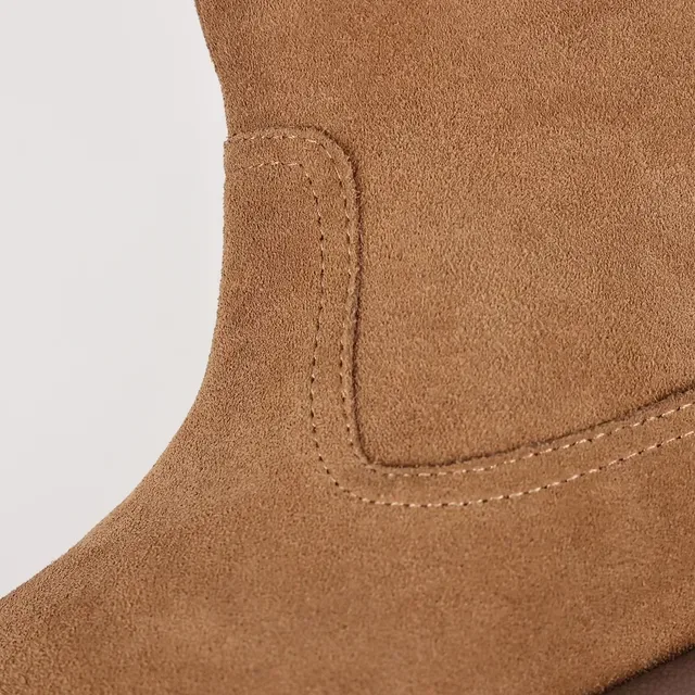 Botines UGG Tasman marron beige daim avec forro agneau 6
