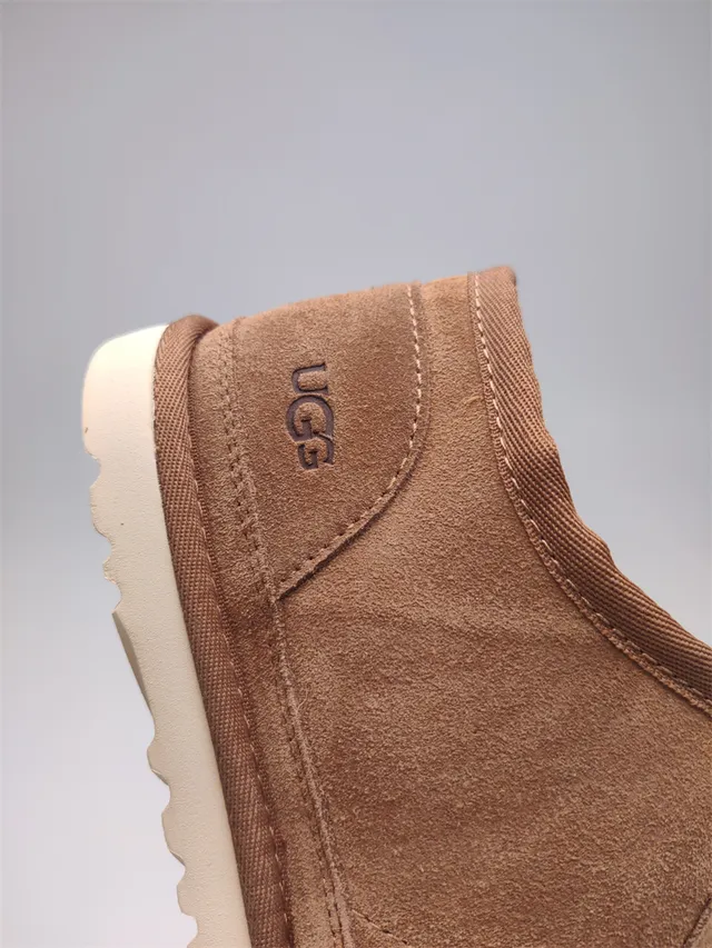 UGG Tasman Chestnut Suede Shearling-Lined Snow Boots 5