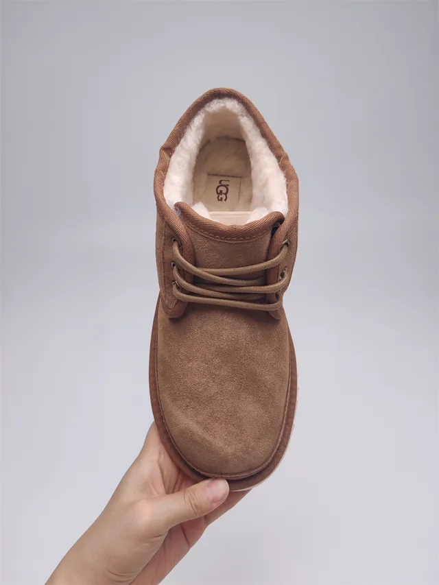 UGG Tasman Chestnut Suede Shearling-Lined Snow Boots 6