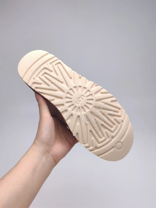 UGG Tasman Chestnut Suede Shearling-Lined Snow Boots 8