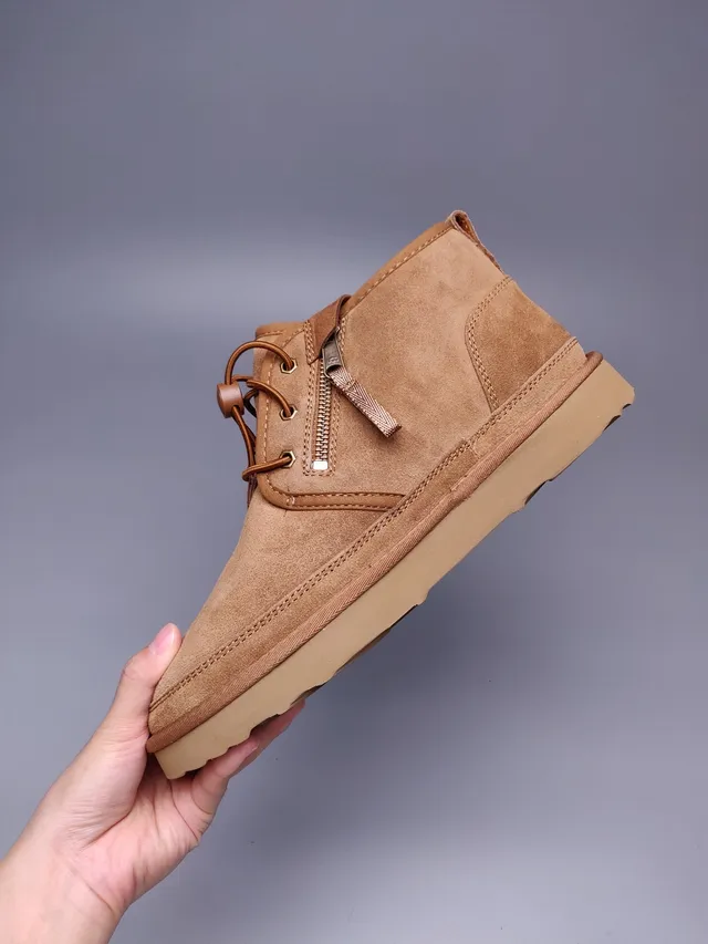 UGG Tasman Tan Suede Ankle Boot 12