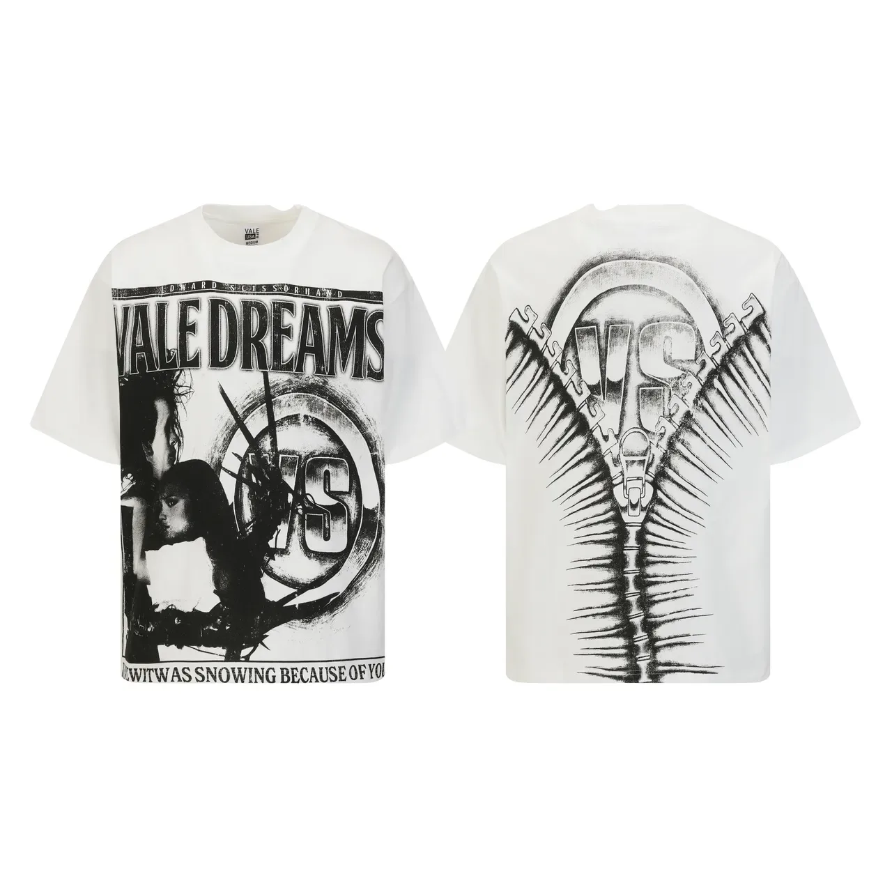 Camiseta oversized gráfica Vale Forever Vale Dreams Edward Scissorhand 1