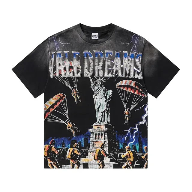 Vale Forever Vale Dreams Graphic Print Black T-Shirt 2