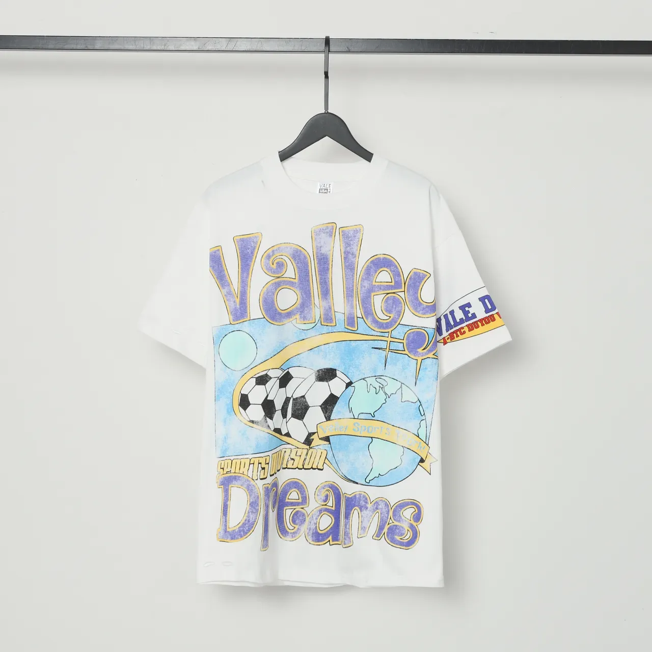 Vale Forever Valley Dreams গ্রাফিক ডিস্ট্রেসড ওভারসাইজড টি-শার্ট 2