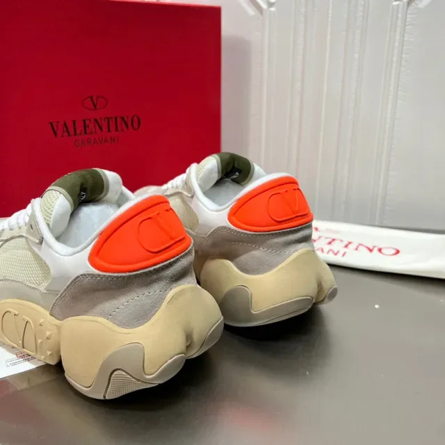 Valentino Sneakers Chunky Beige Olive Orange 5