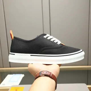 Vans Black White Canvas Upper Laces Lifestyle Sneakers