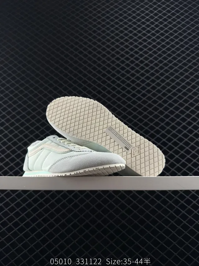 Vans Super LowPro Mint and Cream Lifestyle Sneakers 7