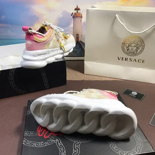 Versace Chain Reaction Multicolor Chunky Sneakers 3