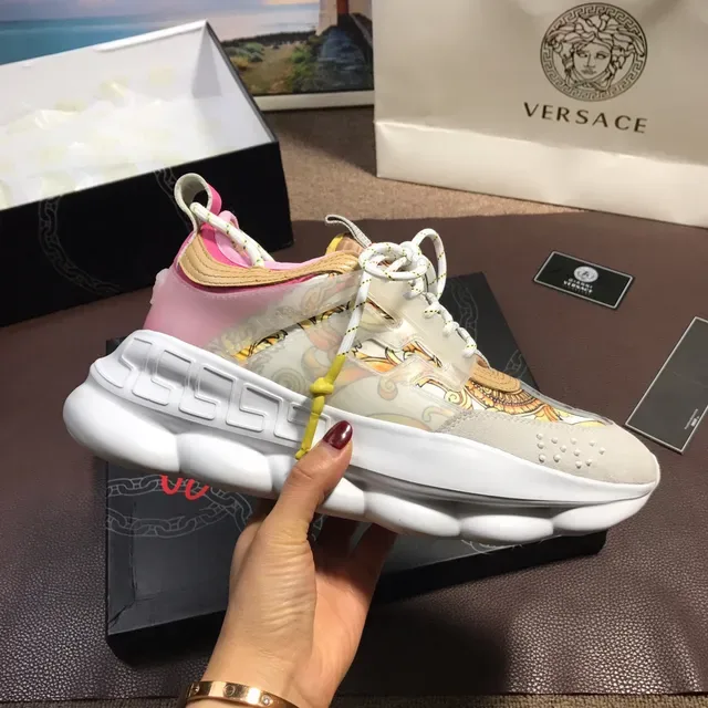 Versace Chain Reaction Multicolor Chunky Sneakers 5