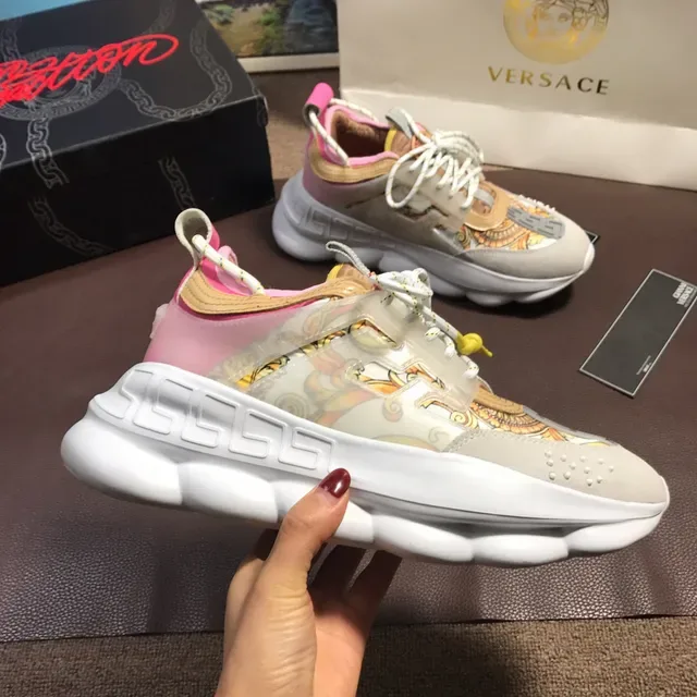 Versace Chain Reaction Multicolor Chunky Sneakers 8