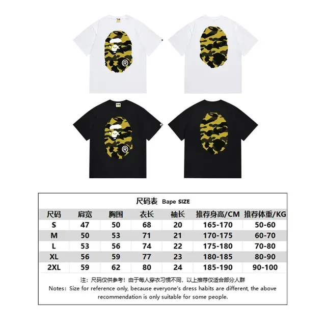A Bathing Ape ABC Camo Ape Head Graphic T-Shirt 23