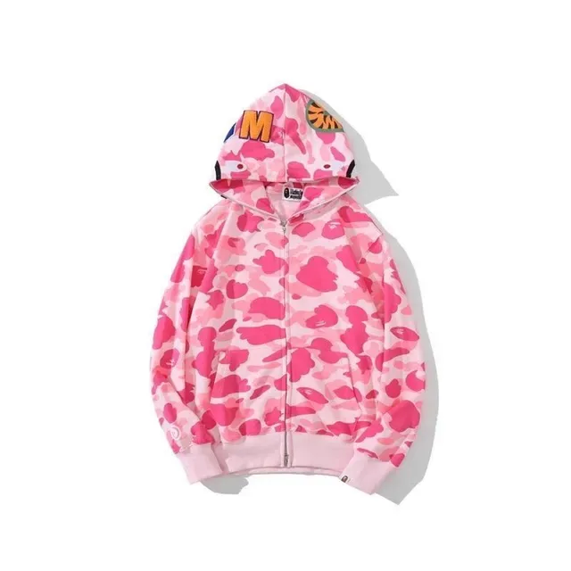 A Bathing Ape ABC Camo Shark-Eye Full-Zip Hoodie 18