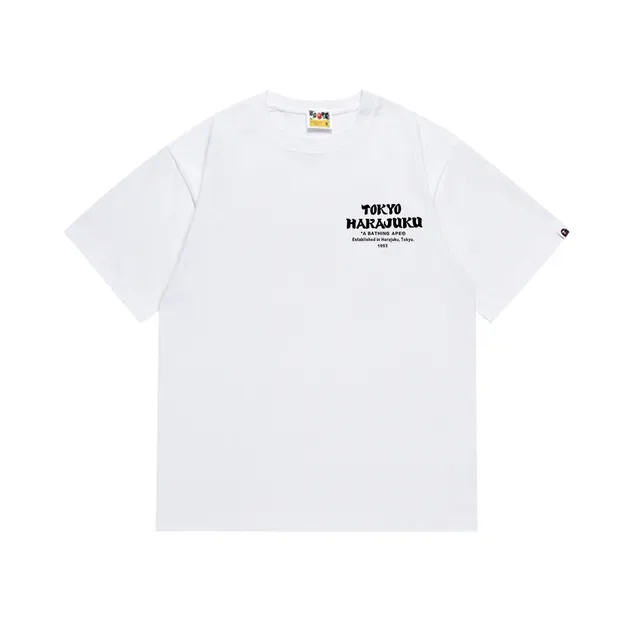 A Bathing Ape Graphic-Back Black T-Shirt 7
