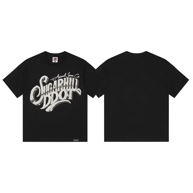 A Bathing Ape Sugarhill D-Dot Graphic Black T-Shirt 2