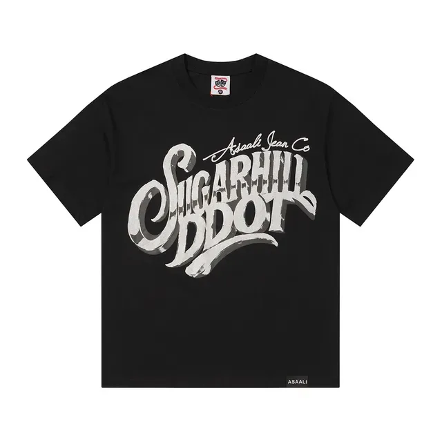 A Bathing Ape Sugarhill D-Dot Graphic Black T-Shirt 3
