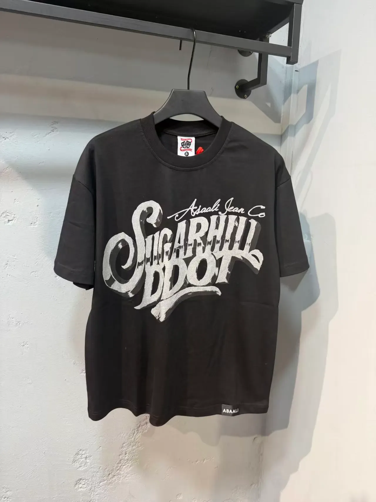 A Bathing Ape Sugarhill D-Dot Graphic Black T-Shirt 5