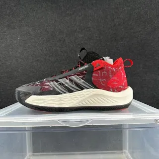 Adidas ADIZERO काली लाल सफेद बास्केटबॉल जूते