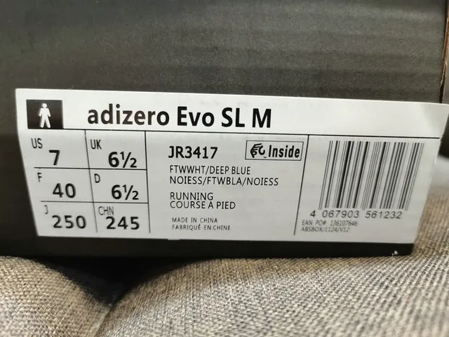 Adidas Adizero Blue Silver Running Shoes 2