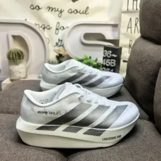 Adidas Adizero Evo SL 2 白色银色跑鞋