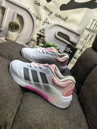 Adidas Beige Gray Engineered Mesh Upper Three-Stripe Side Panel Lifestyle Sneakers 17