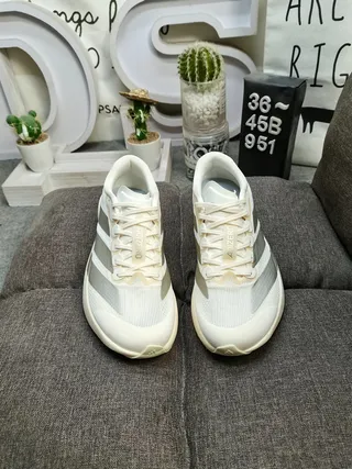 Adidas Beige Gray Low-Top Mesh Upper Lifestyle Sneakers 10