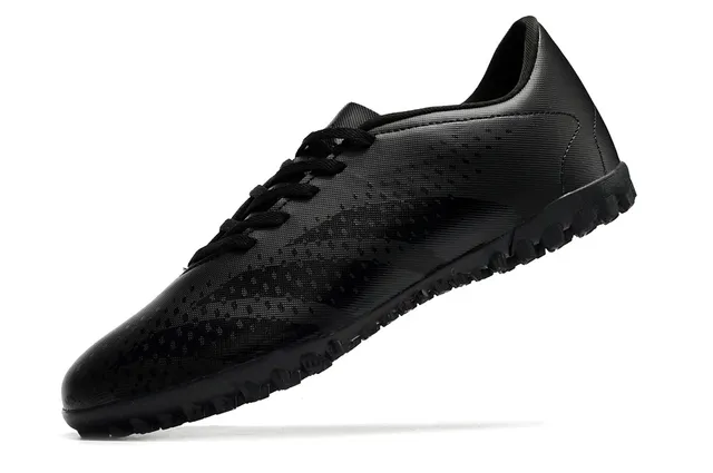 Adidas Black Pink Bajo-Corte Superior Sintético Patrón de Perforación Ventilación Artificial-Grass Zapatos de Fútbol 12