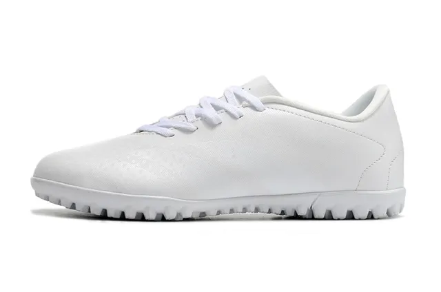 Adidas Black Pink Bajo-Corte Superior Sintético Patrón de Perforación Ventilación Artificial-Grass Zapatos de Fútbol 19