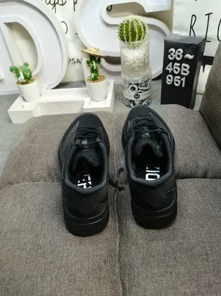 Adidas Black Silver Monochrome Reflective Stripe Accents Lifestyle Sneakers 8