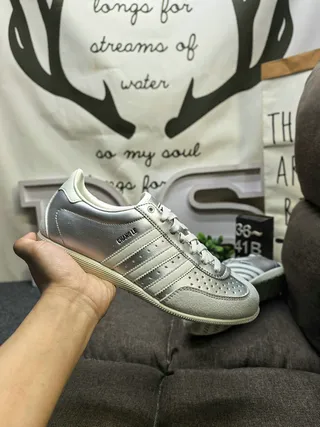 Adidas Black White Low-Top Leather Upper Lifestyle Sneakers 15