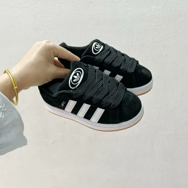 Adidas Campus Black Suede Lifestyle Sneakers 9