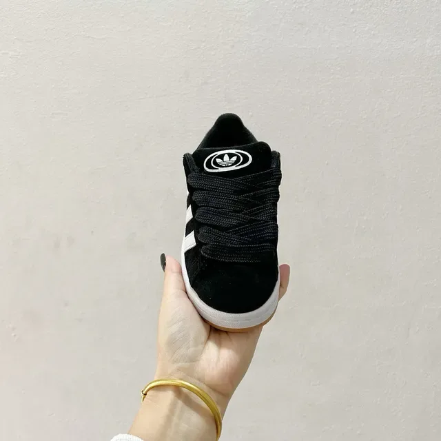 Adidas Campus Black Suede Lifestyle Sneakers 11