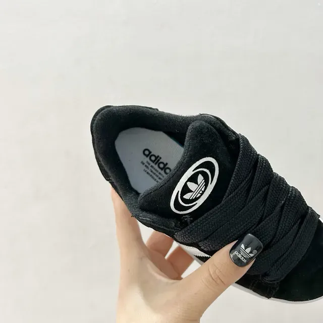 Adidas Campus Black Suede Lifestyle Sneakers 15