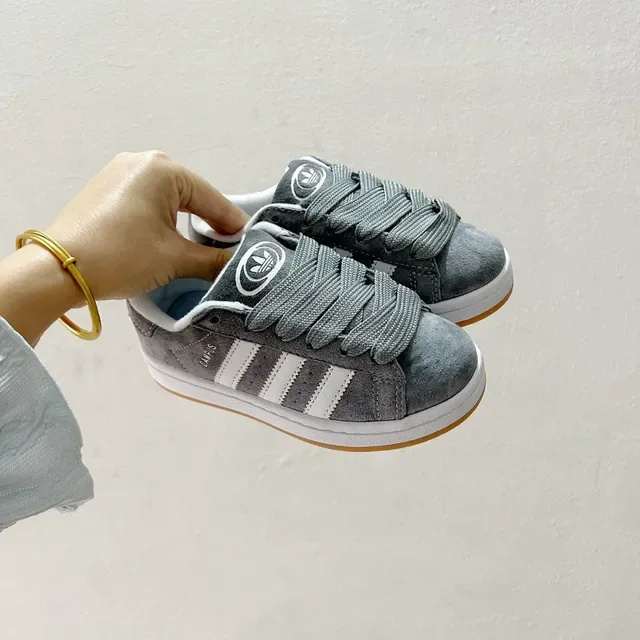 Adidas Campus Black Suede Lifestyle Sneakers 18