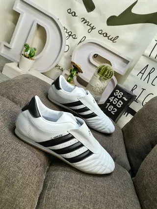 Adidas Copa Mundial branco preto tênis de futebol indoor 9