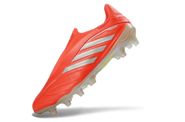 Adidas Copa Pure Orange Laceless Firm-Ground Soccer Shoes 3