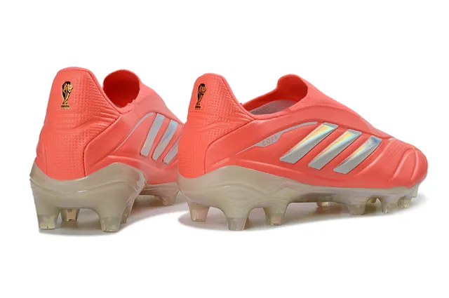 Adidas Copa Pure Orange Laceless Firm-Ground Soccer Shoes 5