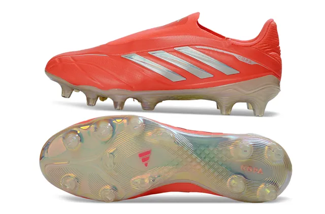 Adidas Copa Pure Orange Laceless Firm-Ground Soccer Shoes 6