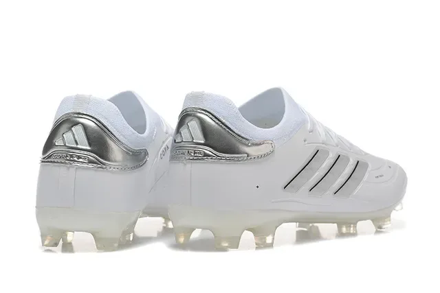 Adidas Copa Pure White Silver Chaussures de football pour sol ferme 2