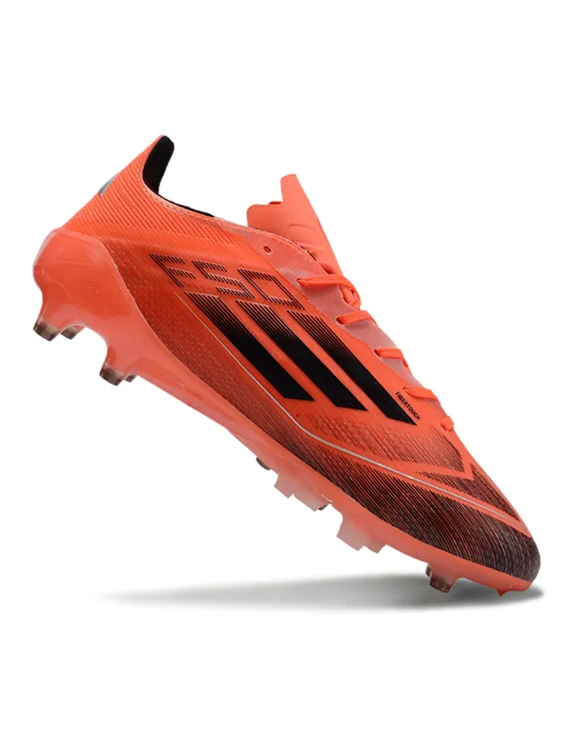 Adidas F50 Black Gold Low-Cut Synthetic Upper Textured Micro-Perforated Surface Firm-Ground Soccer Shoes 2