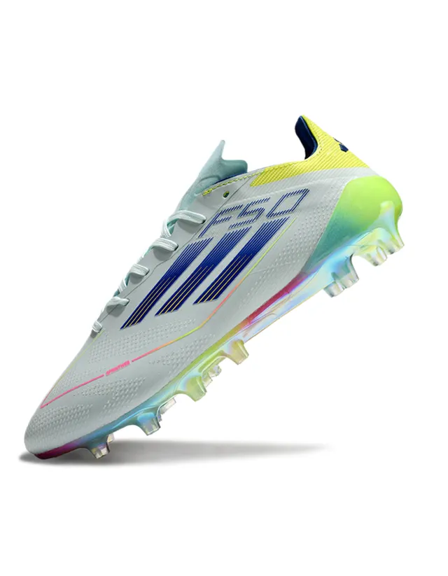 Adidas F50 Black Gold Low-Cut Synthetic Upper Textured Micro-Perforated Surface Firm-Ground Soccer Shoes 23