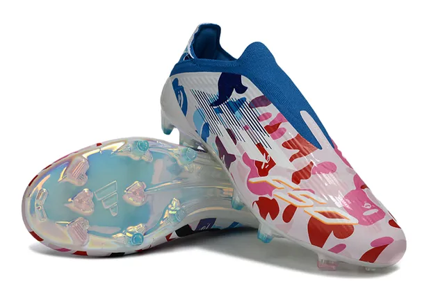 Adidas F50 মাল্টিকালার ক্যামো ফার্ম-গ্রাউন্ড সকার জুতা 4