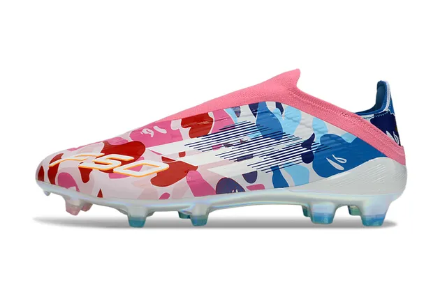 Adidas F50 মাল্টিকালার ক্যামো ফার্ম-গ্রাউন্ড সকার জুতা 8