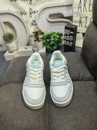 Adidas Gray Yellow Low-Top Striped Side Lifestyle Sneakers 10