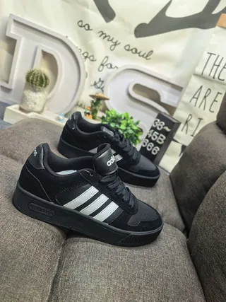 Adidas Gray Yellow Low-Top Striped Side Lifestyle Sneakers 19