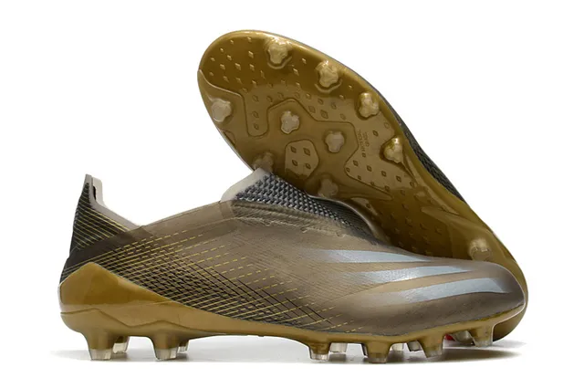 Adidas أخضر أرجواني نيون لايم أحادي اللون كولار صوك فيت أرض صلبة أحذية كرة القدم 7