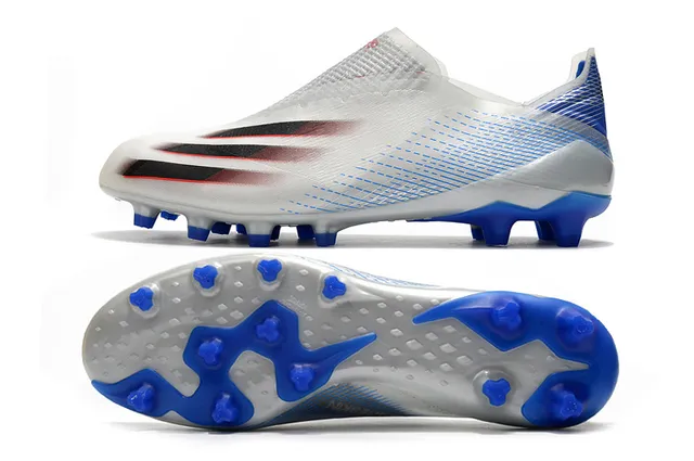 Adidas أخضر أرجواني نيون لايم أحادي اللون كولار صوك فيت أرض صلبة أحذية كرة القدم 13