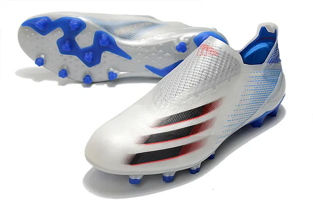 Adidas أخضر أرجواني نيون لايم أحادي اللون كولار صوك فيت أرض صلبة أحذية كرة القدم 17