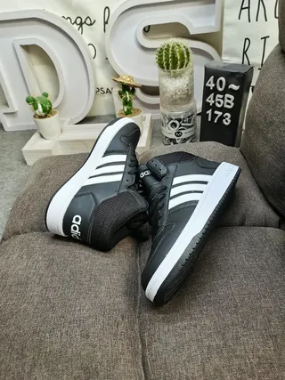 Adidas High-Top All-White Lifestyle Sneakers 6